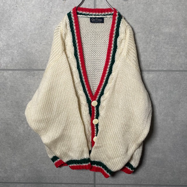 PM697 Design knit cardigan
