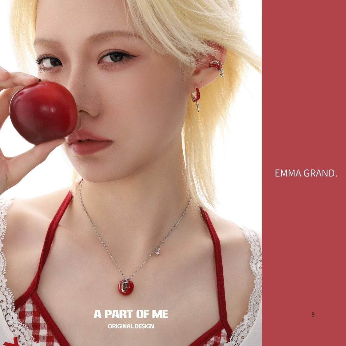 LUCKY APPLE ピアスセット E00575 | EMMA GRAND