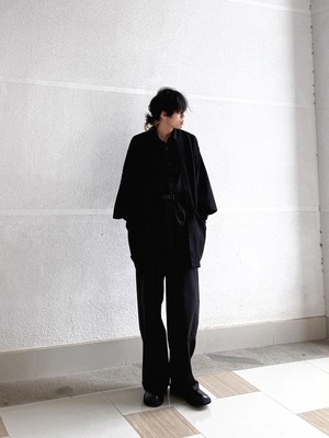 RFDRFD ロング丈フェイクスエードカーディガン