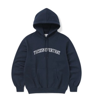 [THISISNEVERTHAT] Arch-Logo Hoodie Navy 正規品 韓国ブランド 韓国ファッション 韓国代行 ディスイズネバーザット THISIS NEVERTHAT