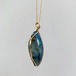 ラブラドライト　女神巻きペンダントトップ　Labradorite pendant
