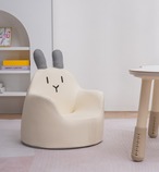 子供用ソファ 動物デザイン キッズチェア うさぎ クマ ライオン 一体型 フォームライナー 読書椅子 子供家具 かわいい動物 キッズインテリア