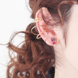 EAR CUFF || 【通常商品】 PRIMAVERA GOLD 3 EAR CUFF SET I || 3 EAR CUFFS || GOLD || FBB029