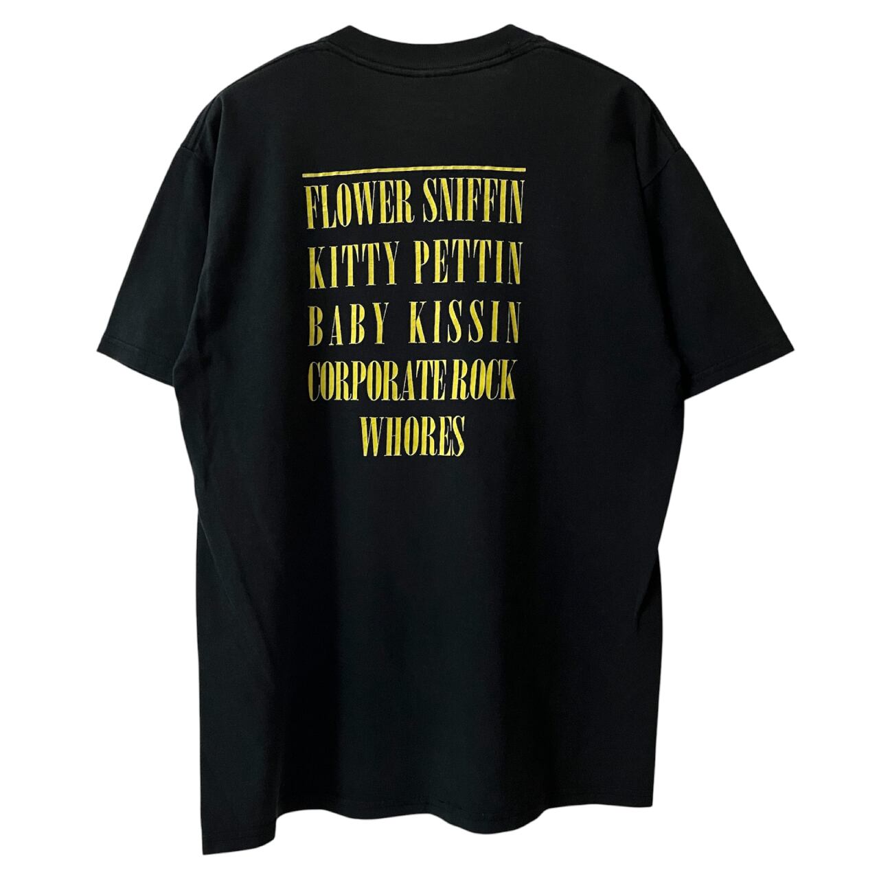 NIRVANA スマイリーフェイス ヴィンテージTシャツ ブラック Mサイズ Nirvana 00s Smiley Face Band Tee | Vintage High Line