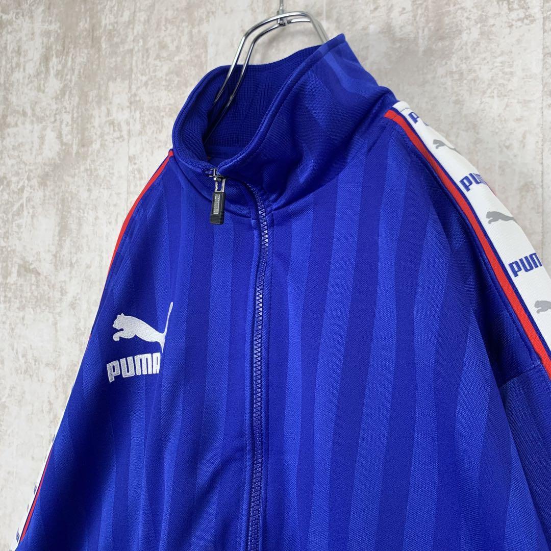 90's OLD PUMA ヒットユニオン製　ベルディカラーナイロン ジャケット