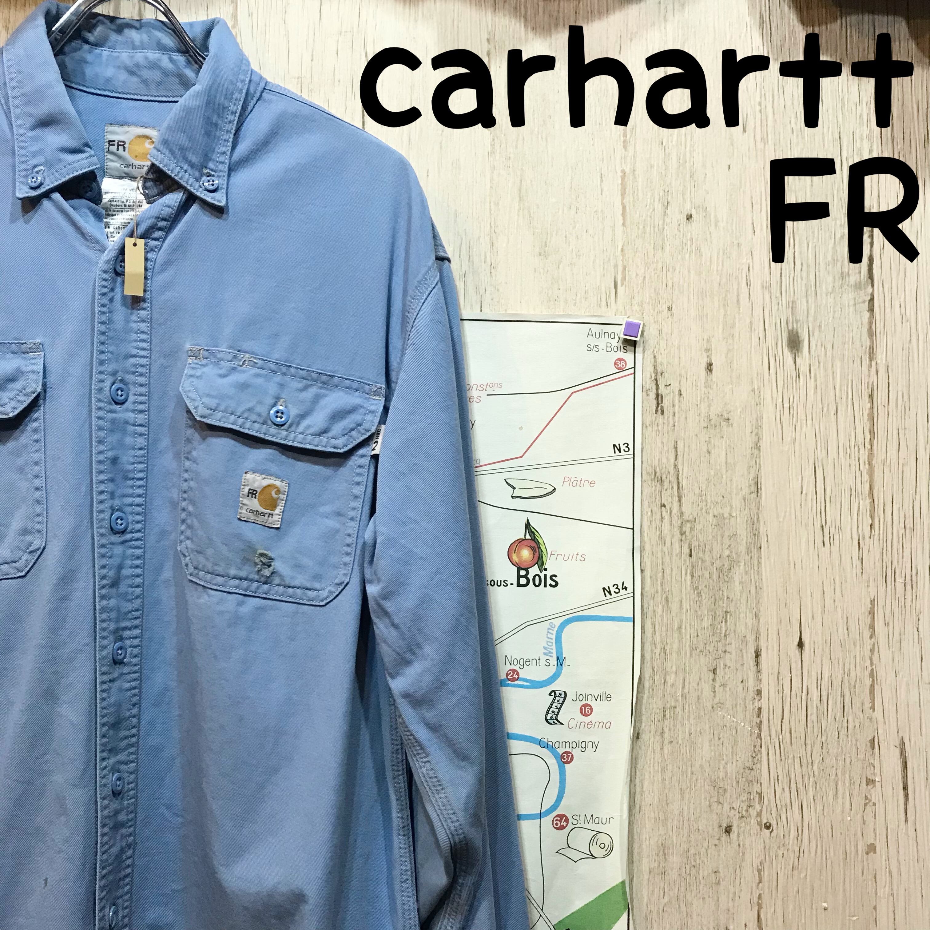 carhartt カーハート ワークシャツ M 古着 (1098) | 温古着新