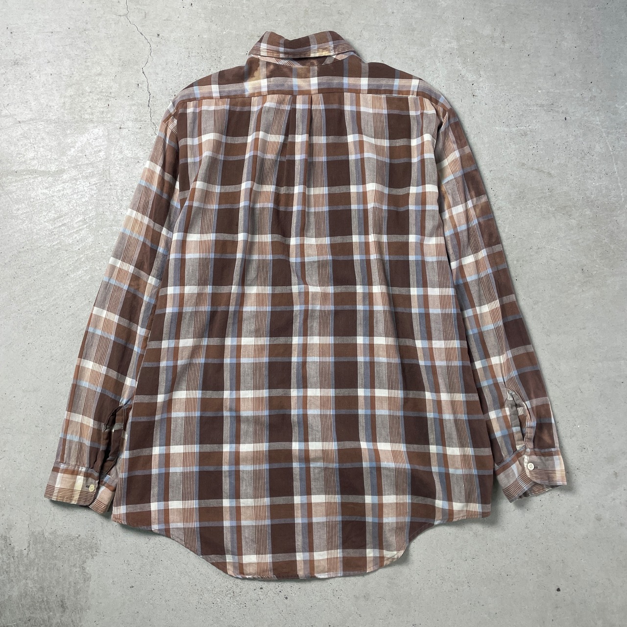 70年代 KINGSROAD SEARS シアーズ コットン×ポリエステルシャツ 長袖 