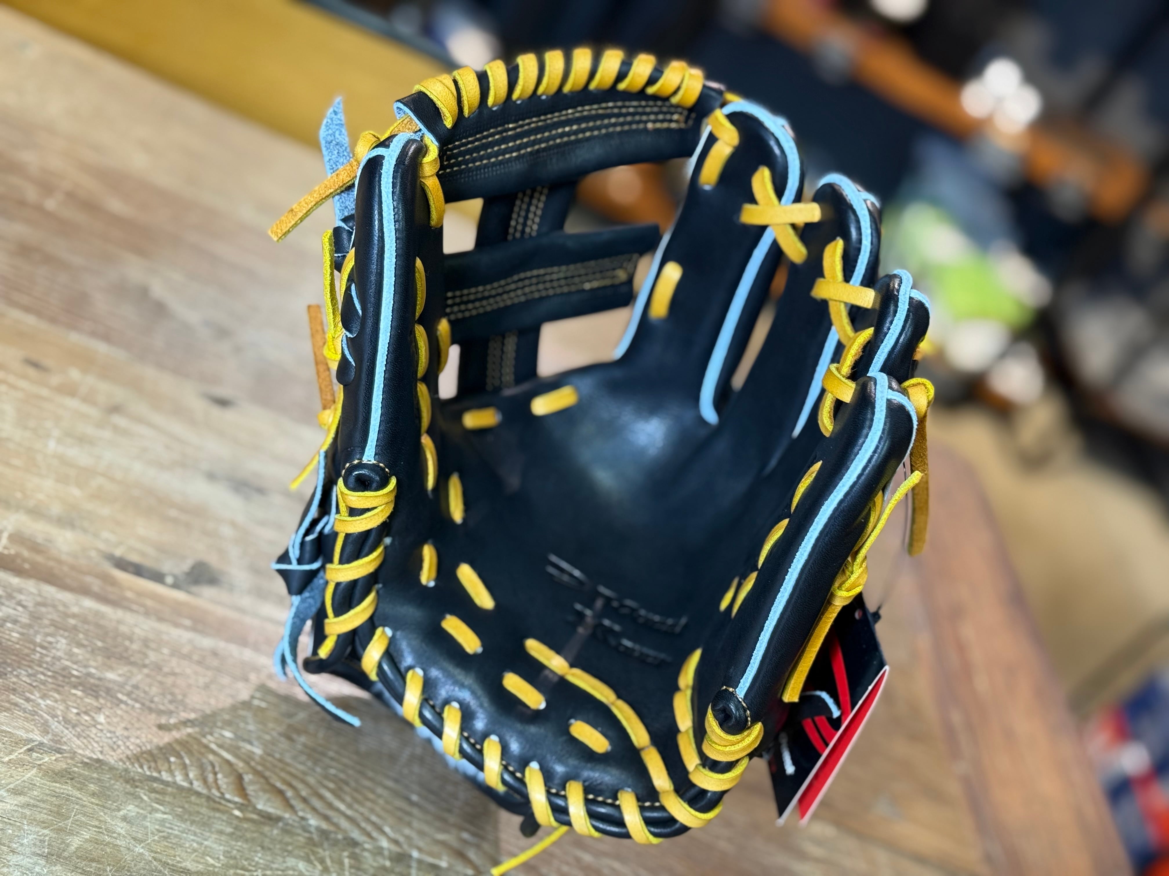 D-Quest 硬式内野用 166型 ブラック×タン | 野球専門店 GorillaSports商店