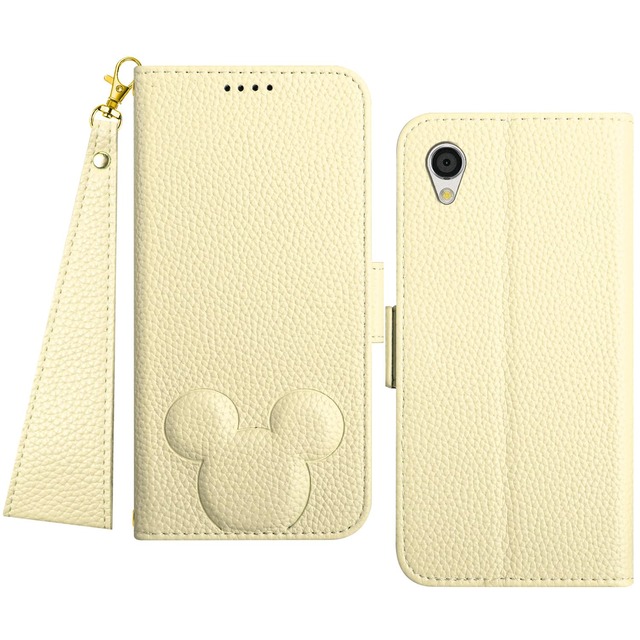 Mo-Somnus AQUOS sense2 ケース 手帳型 SH-01L SHV43 SH-M08 ケース Android One S5 ケース SHARP アンドロイドワン S5 カバー (Ymobile/Softbank 兼用) アクオス SH01L ケース SHV43 カバー アクオスセンス2 SH-01L SHV43 スマホケース 手帳型 カバー 適用 case - 金