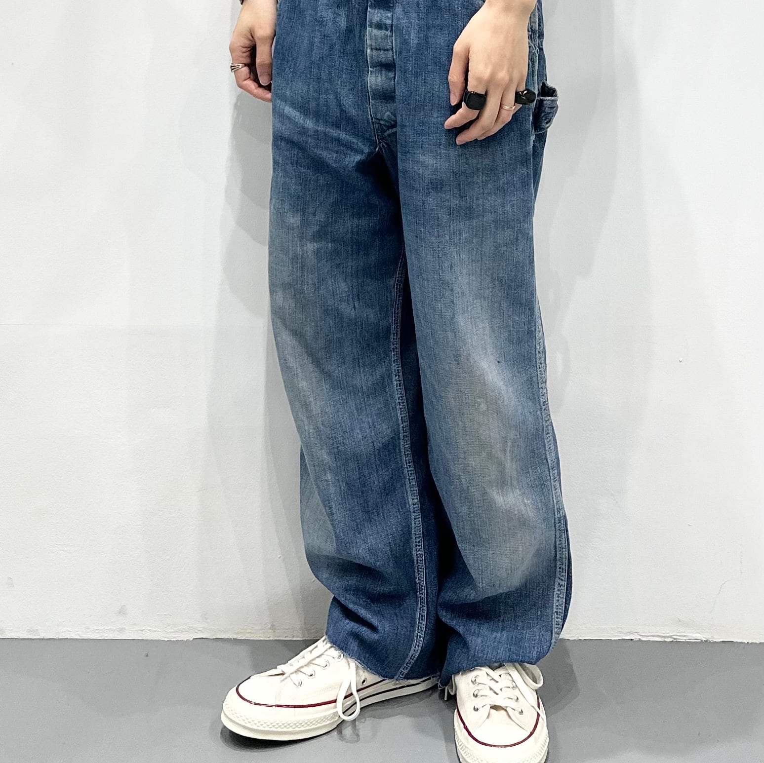 USED】60s vintage POINTER デニム オーバーオール | Racey