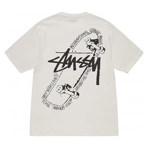 ステューシー Tシャツ STUSSY SKATE POSSE PIG DYED TEE NATURAL [並行輸入]