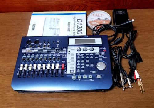 KORG D1200mKⅡ Digital Recording Studio CD・録音・編集・完動品・動作保証