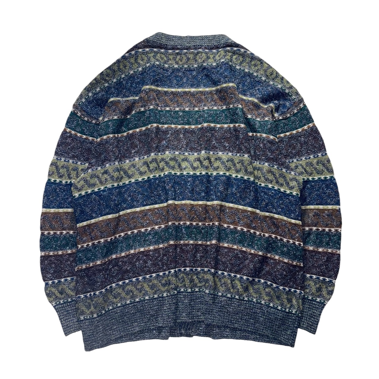 MISSONI SPORT oversized border cardigan