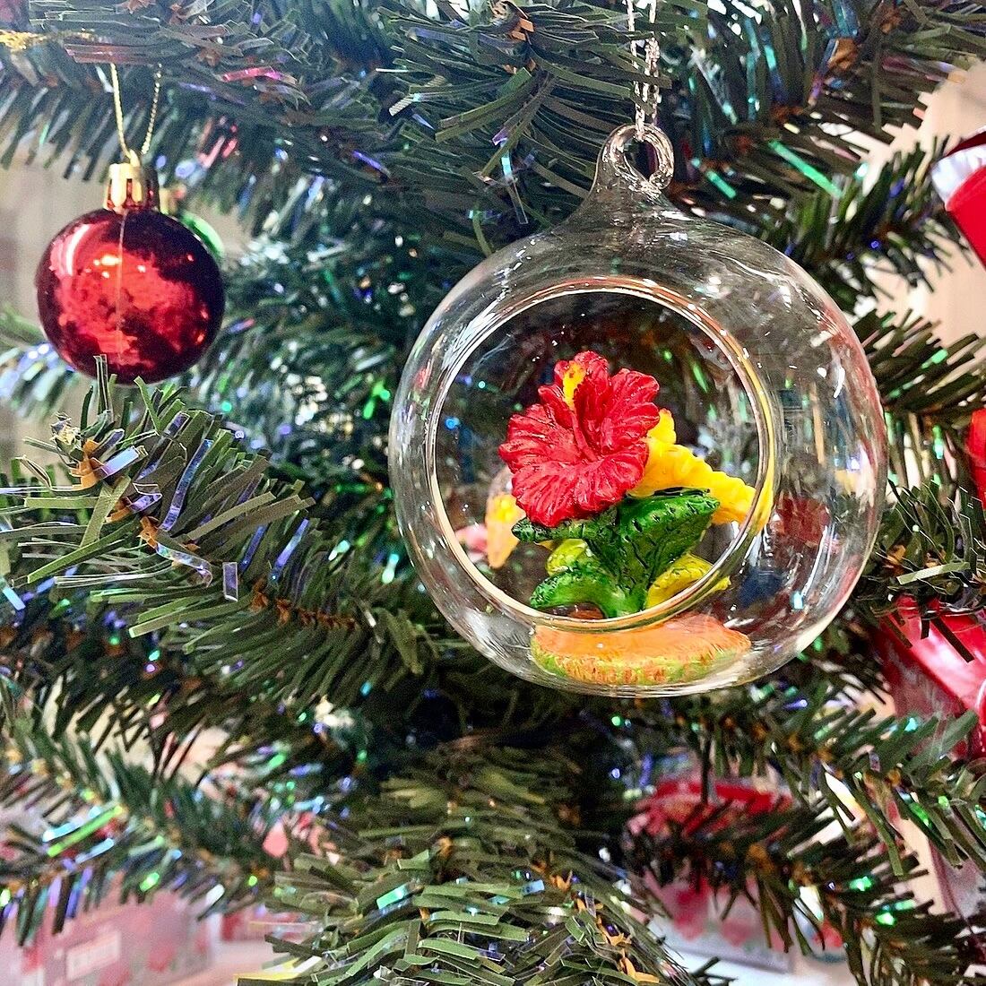 ガラスボールオーナメント Rainbow State