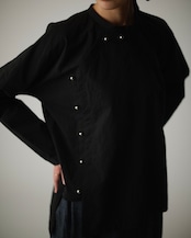 【suie】Lenten style shirt/レンテン族シャツ(ブラック)