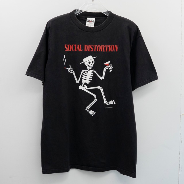 Social Distortion " Skelly " Tultex XL 【A7-170】