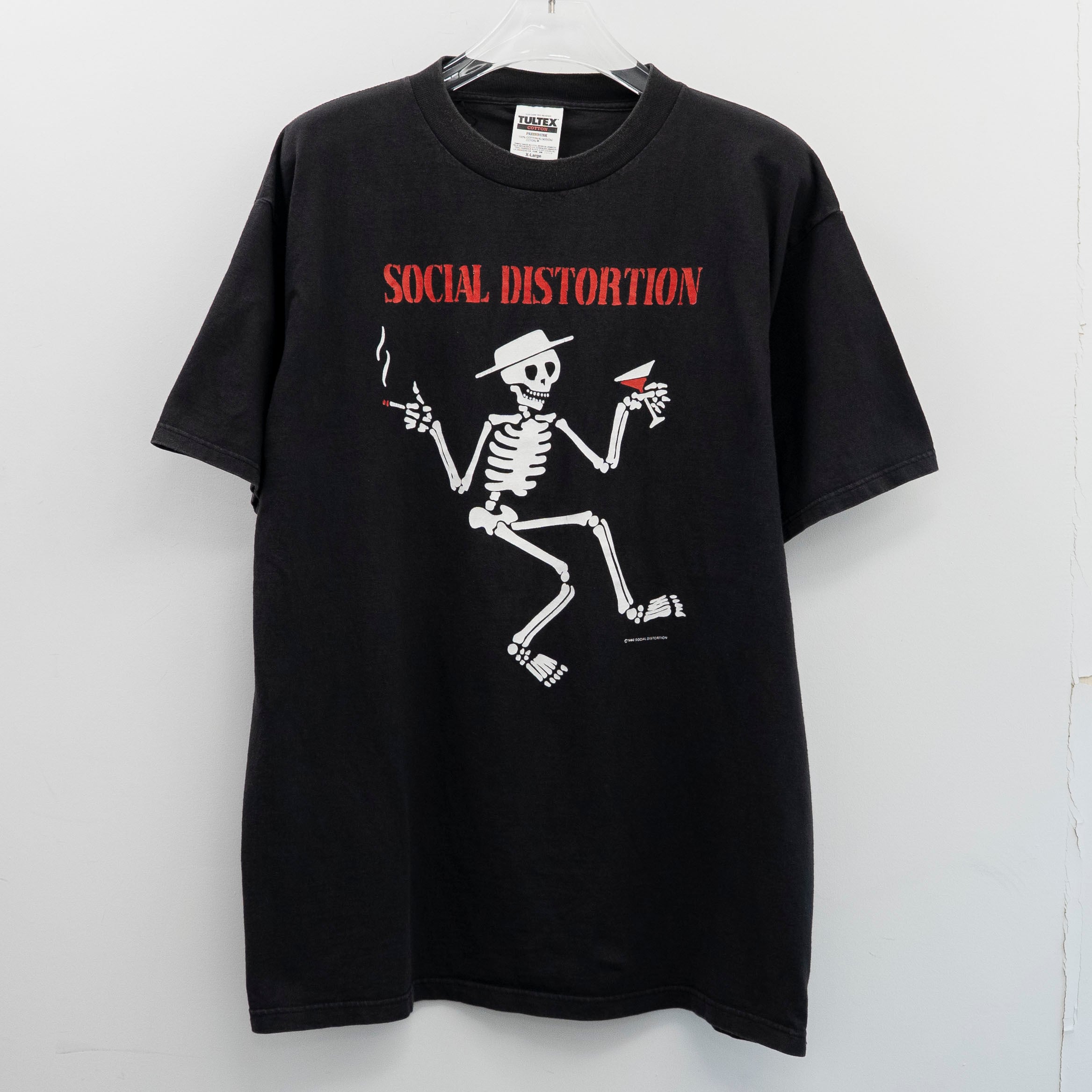 Social Distortion " Skelly " Tultex XL 【A7-170】