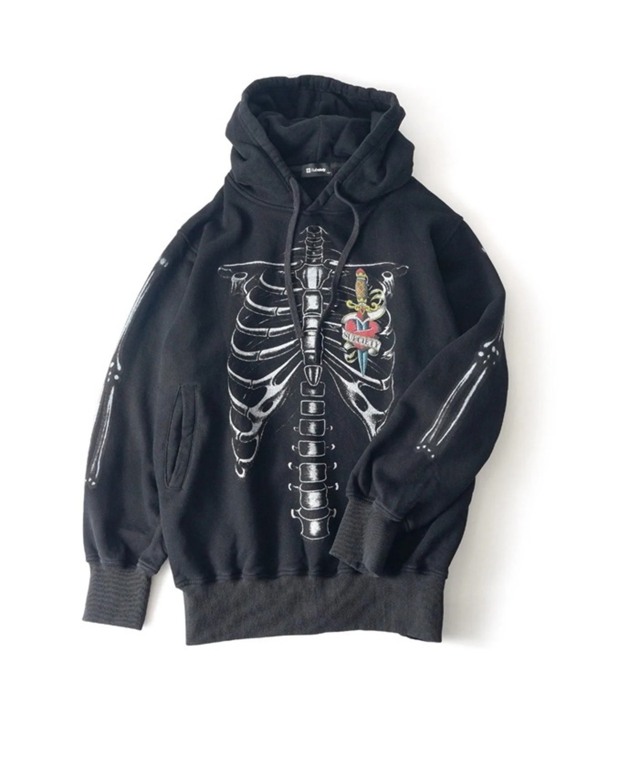 SUBCIETY / Skelton hoodie / スウェットパーカー / 151-31060 - 2