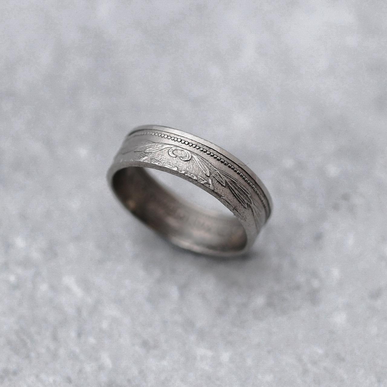 パキスタン 1/4ルピー コインリング｜PAKISTAN QUARTER RUPEE COINRING