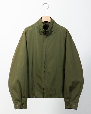 vintage cotton drizzler jacket / with boa fleece liner