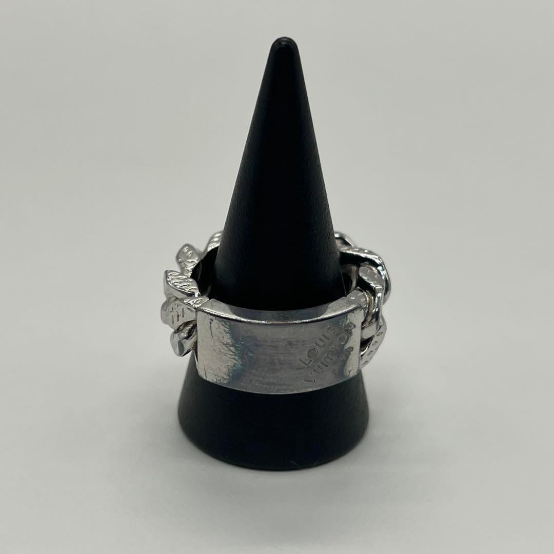 ルイヴィトン バーグ モンテーニュ リング 21号 GL0120 シルバーカラー