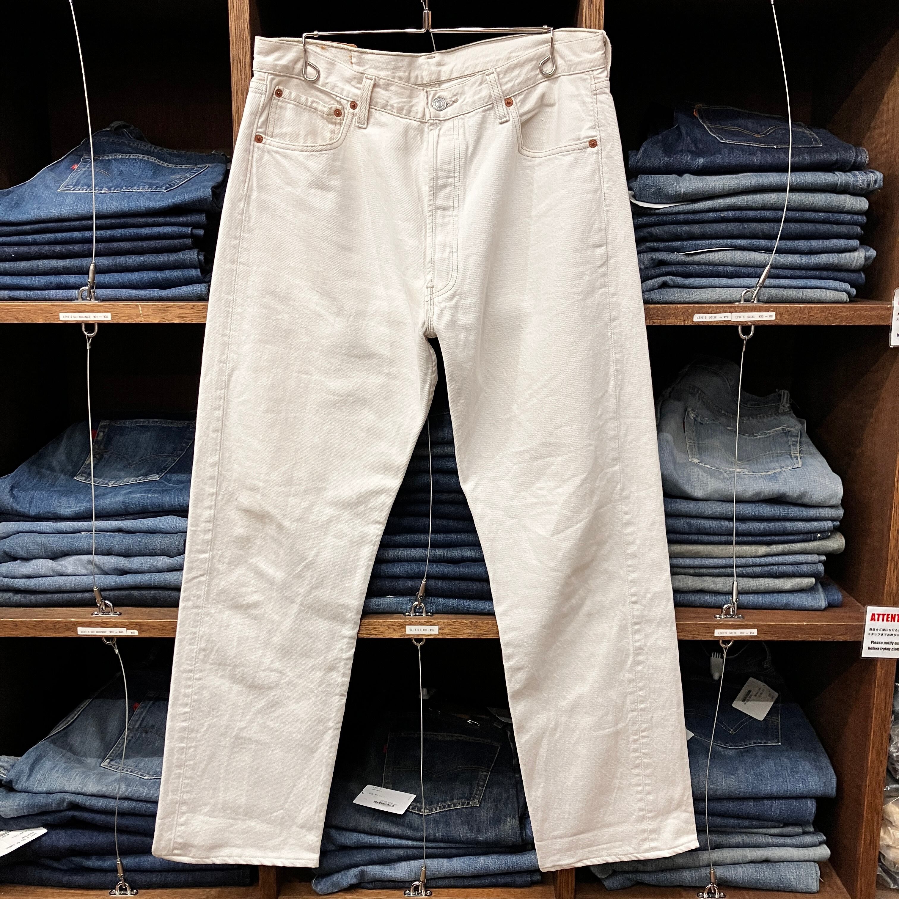 ① 1990S LEVI'S 501 WHITE DENIM PANT MADE IN USA | safarionline