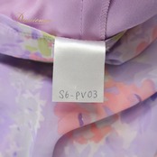 社交ダンス 衣装 フジタ スカート レッスンウェア パープル系 花 花柄 紫 白 緑 水彩 淡い かわいい 上品 練習 レッスン 華やか かわいい おしゃれ ダンス衣装 イベント ステージ パーティー 日本製 おしゃれ ピンク系 ホワイト系 グリーン系