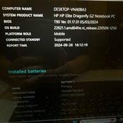 2021年式 HP Elite Dragonfly G2  第11世代Core i5 / メモリ8GB / SSD 256GB / 13.3インチ FHD タッチパネル式 ノートPC