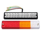 Karun トレーラーテールランプ led 12V/24V 防水 汎用 トラック/ローリー/シップに適用 車検対応 2個入り