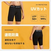 [Sillictor] インナースパッツ キッズ スポーツショーツ ショートパンツ コンプレッション ショーツ 3325blk-blk-160