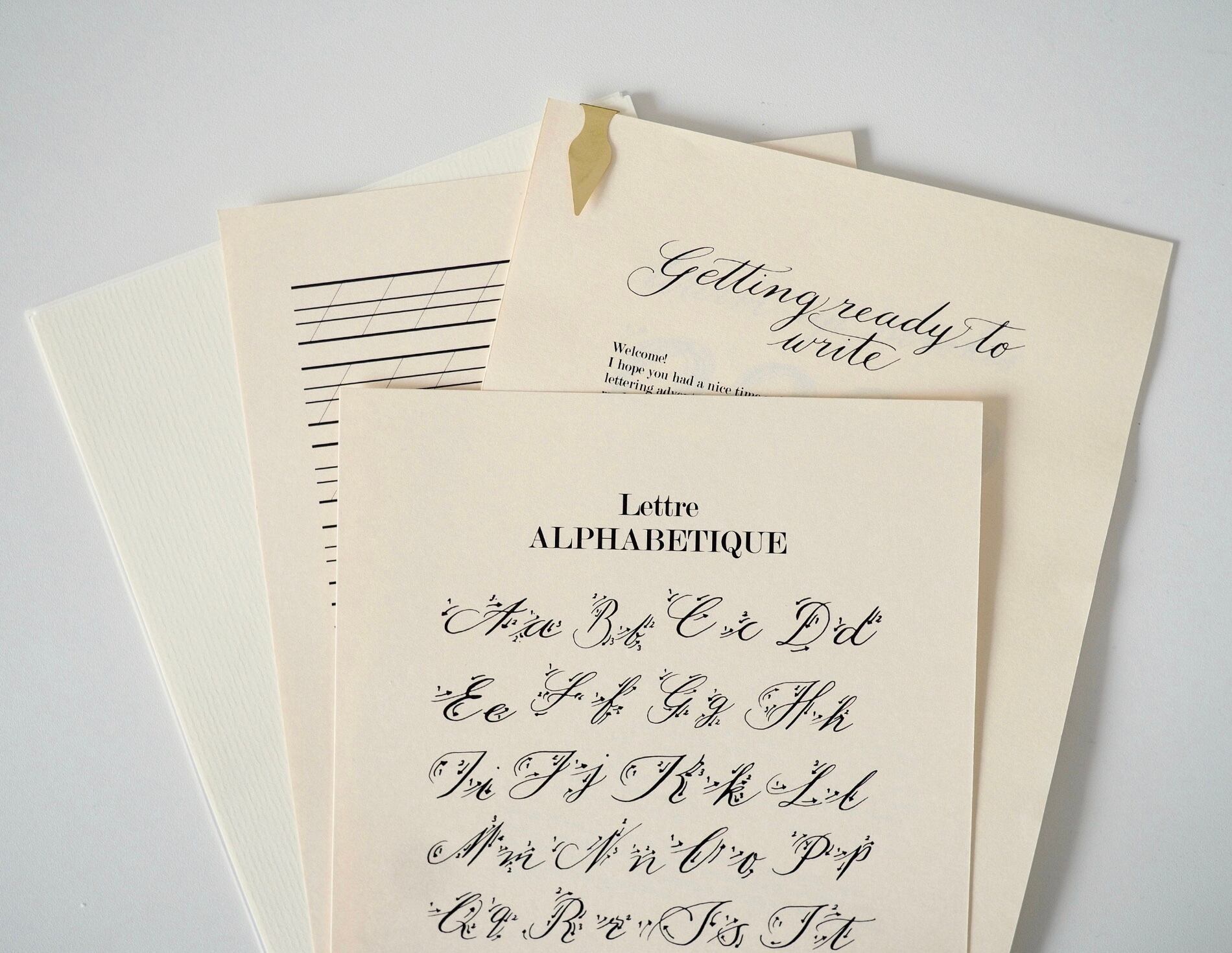カリグラフィー スターターキット | NM Calligraphy House カリグラフィー スターターキット | NM Calligraphy House