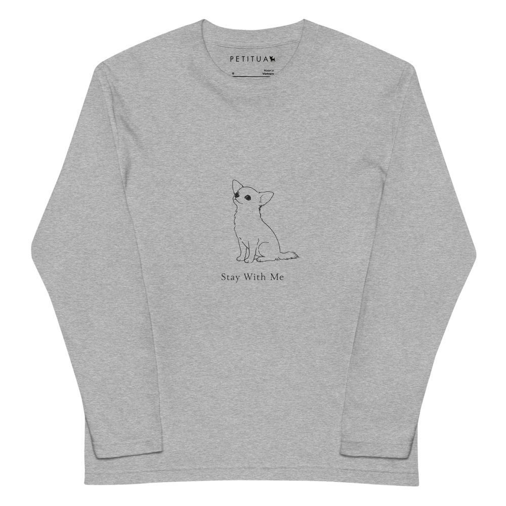 Stay With Me スムースコート 長袖Tシャツ P0130