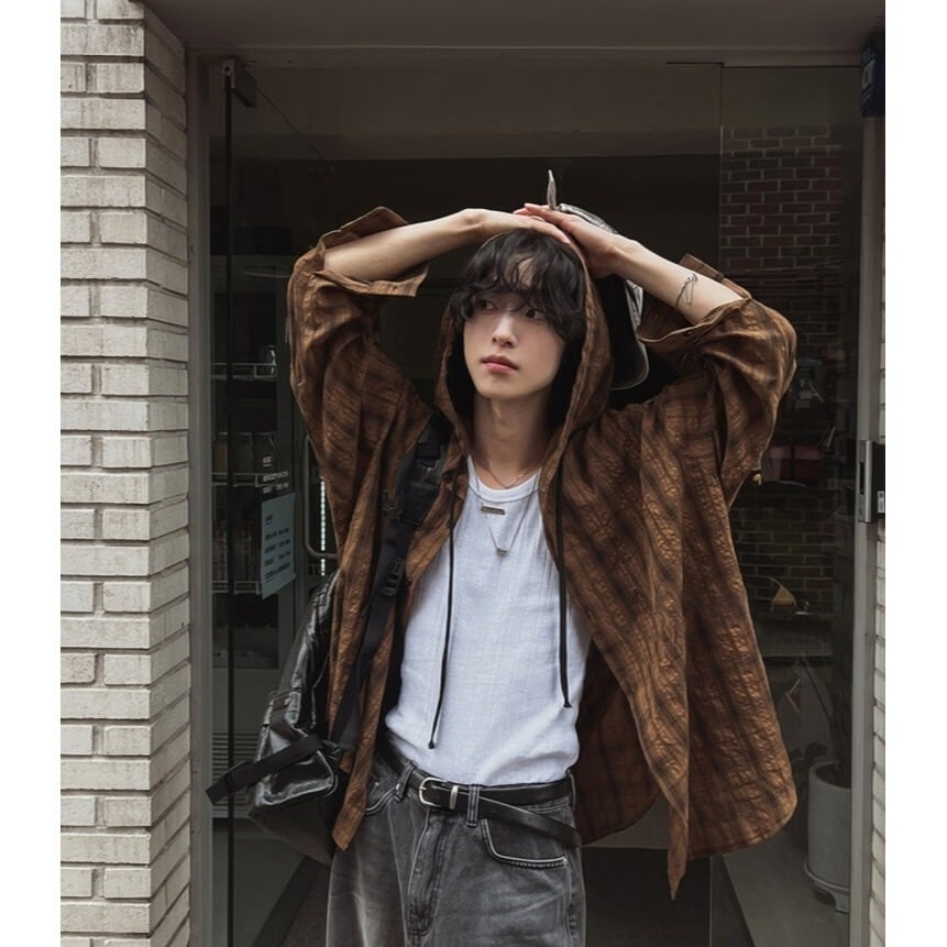 ☆ENHYPEN ニキ 着用！！【Cost per Kilo】V4 MOTOR JACKET_DIRTY