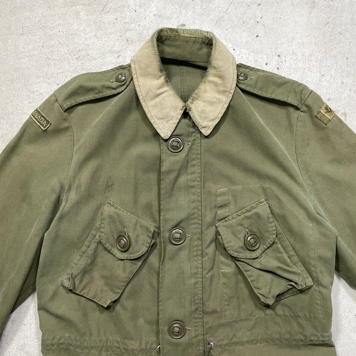 82年納品 カナダ軍 GS MK2 コンバットジャケット メンズL相当 古着 80s