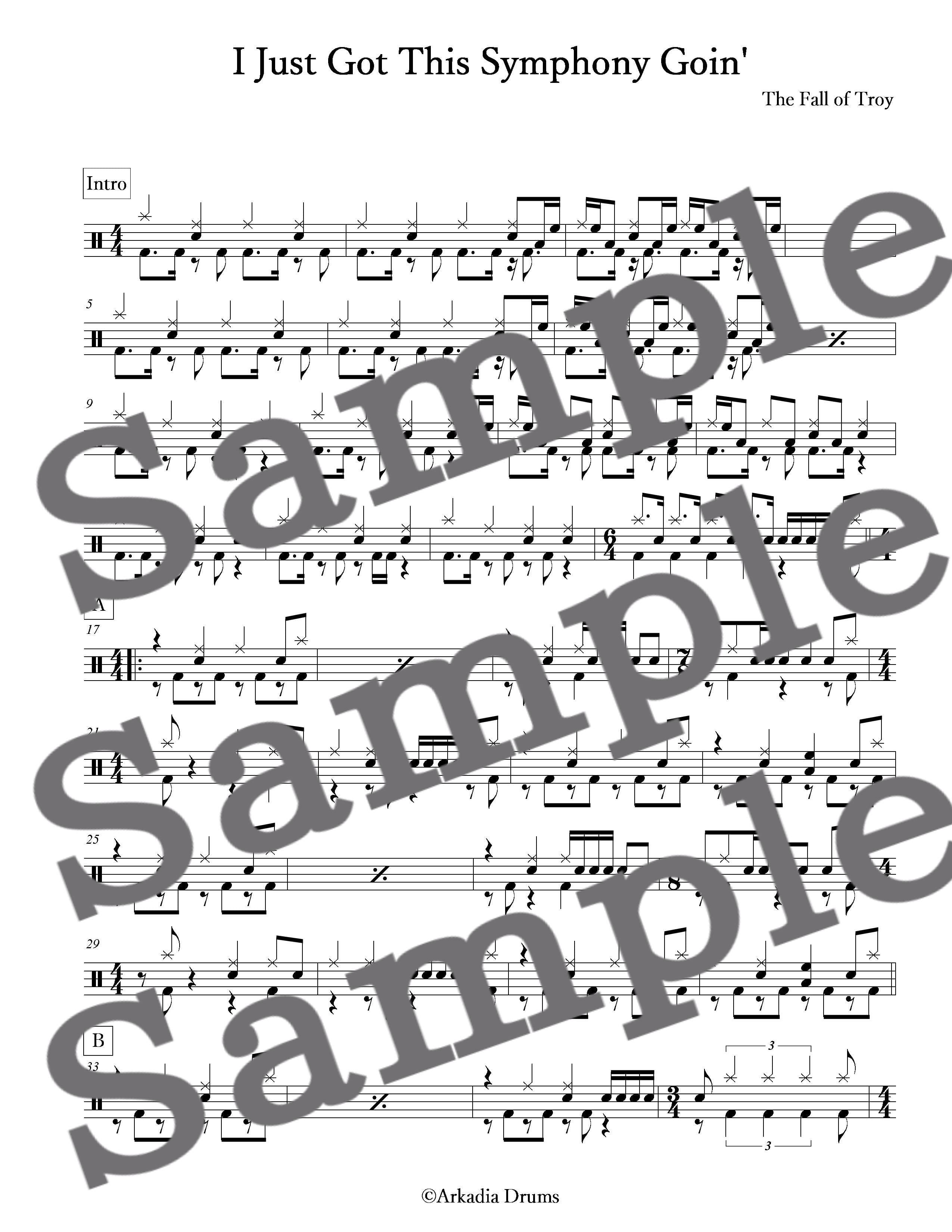 I Just Got This Symphony Goin'(The Fall of Troy)