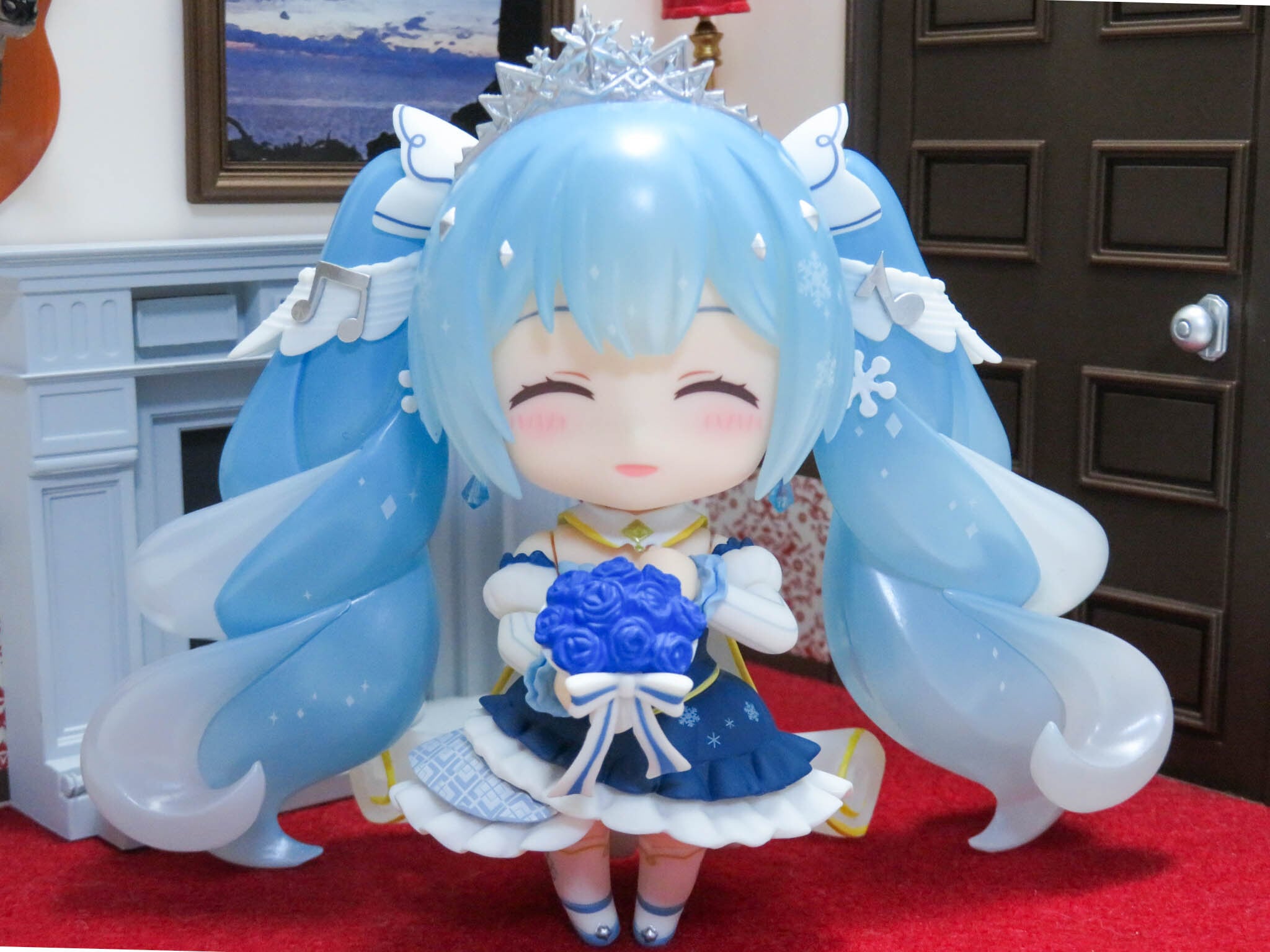 再入荷【1000】 雪ミク Snow Princess Ver. 顔パーツ 笑顔