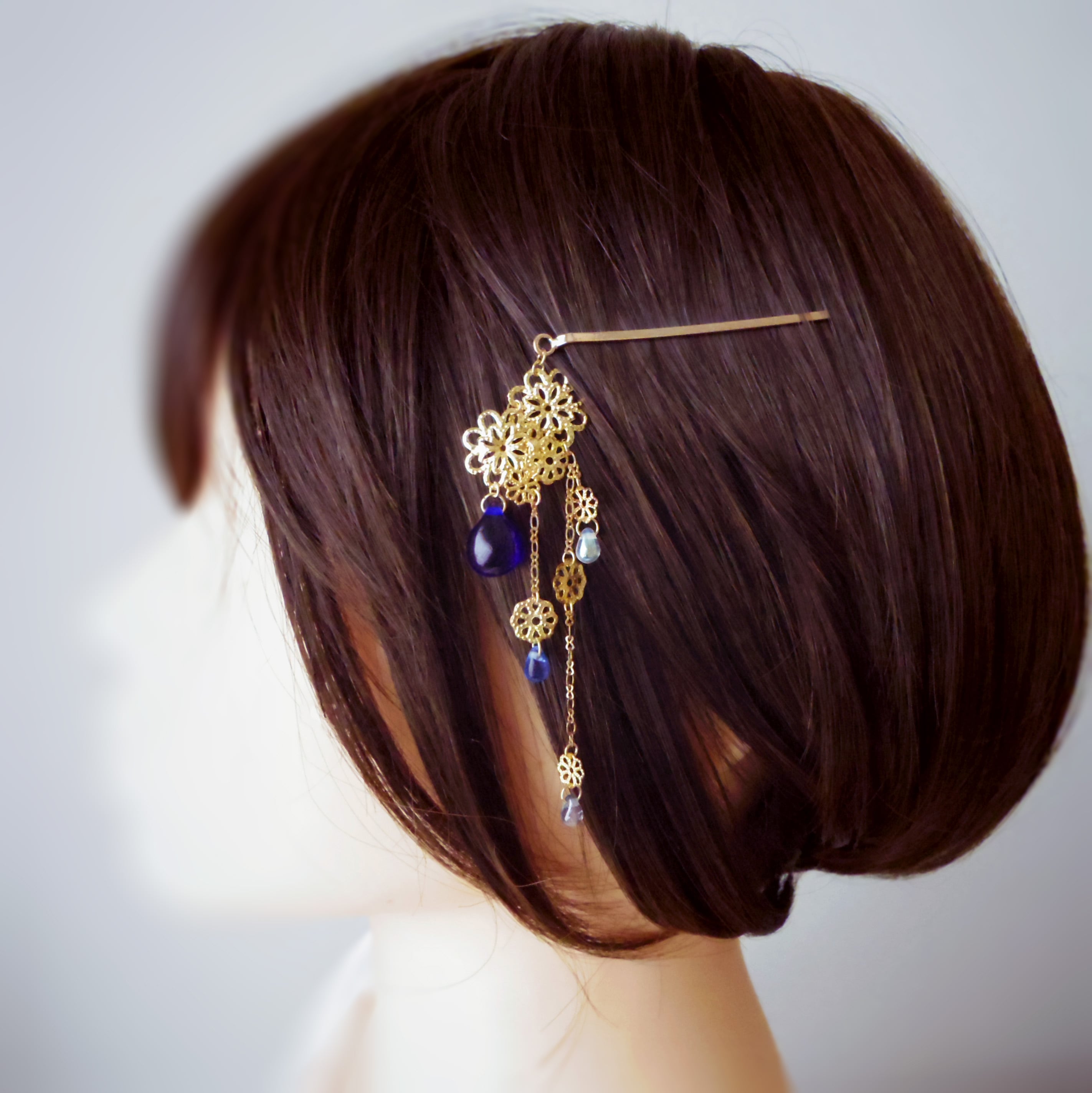 ヘアピン ヘアピン「凍星滴」 | nuta design