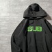 Subciety / print logo hoodie size L