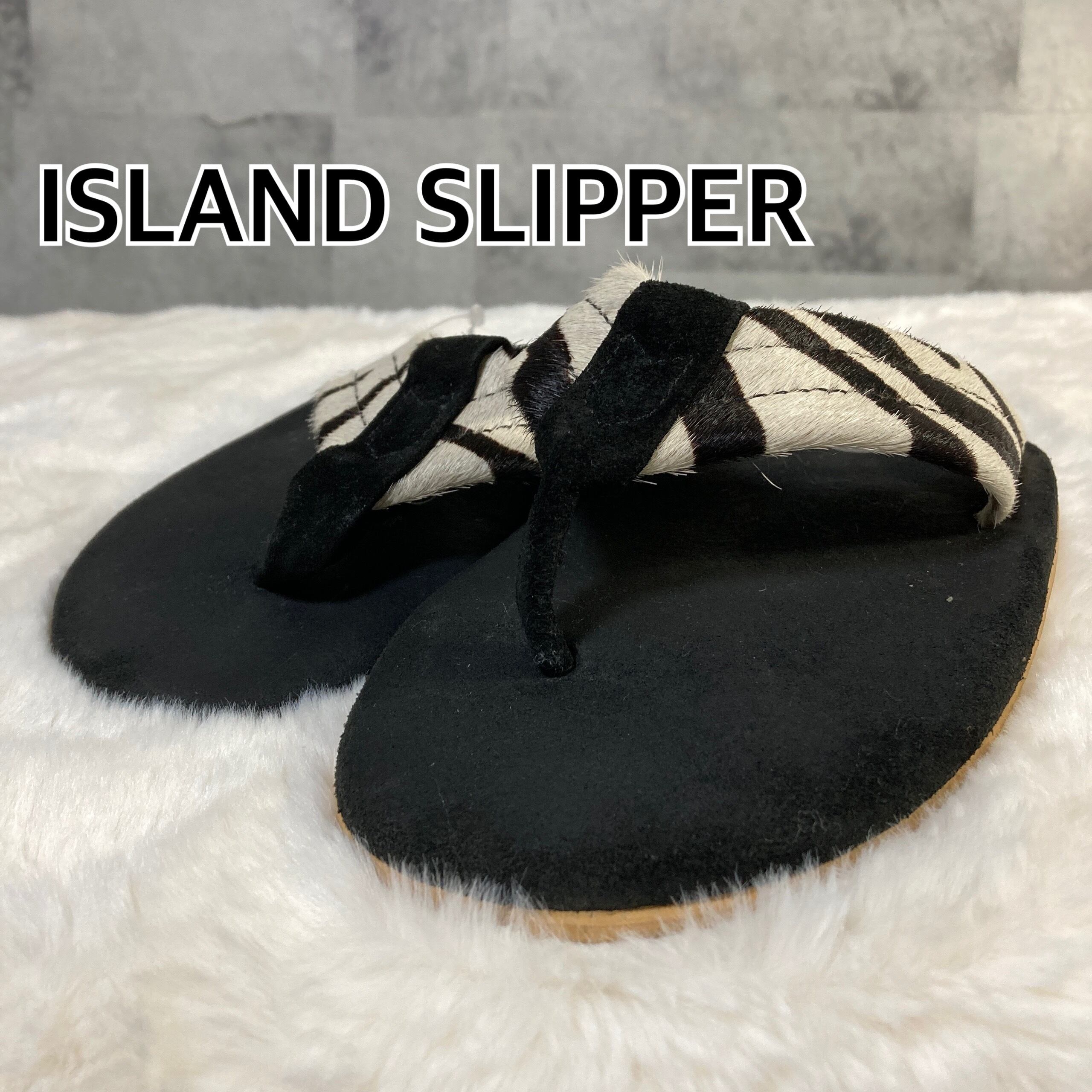 ハワイ製 ISLAND SLIPPER アイランド スリッパ スエードトングサンダル