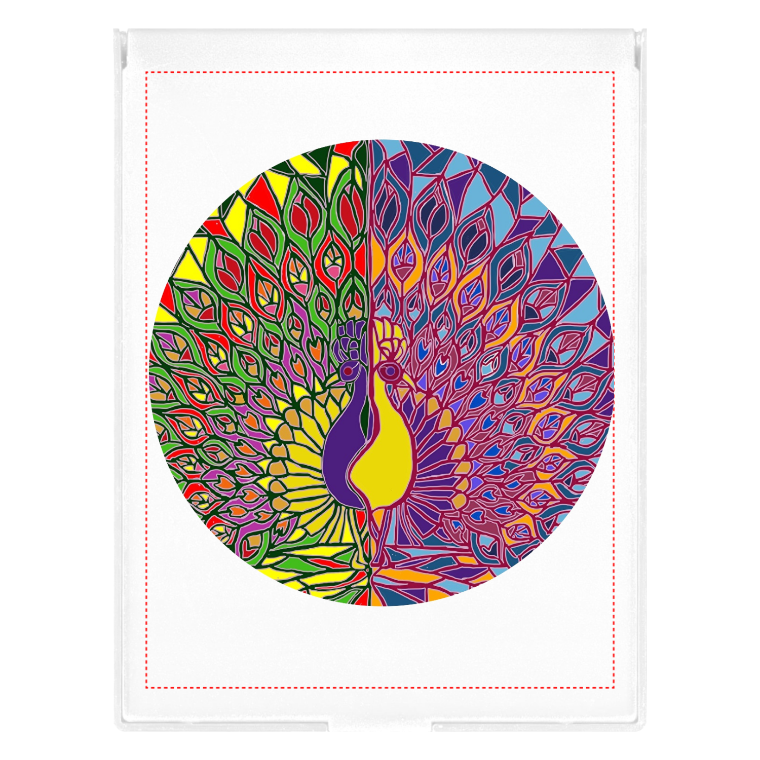 綺麗なくじゃく！ Peacock【 ピーコック:孔雀:クジャク: くじゃく】(ピンク) | あいいろ