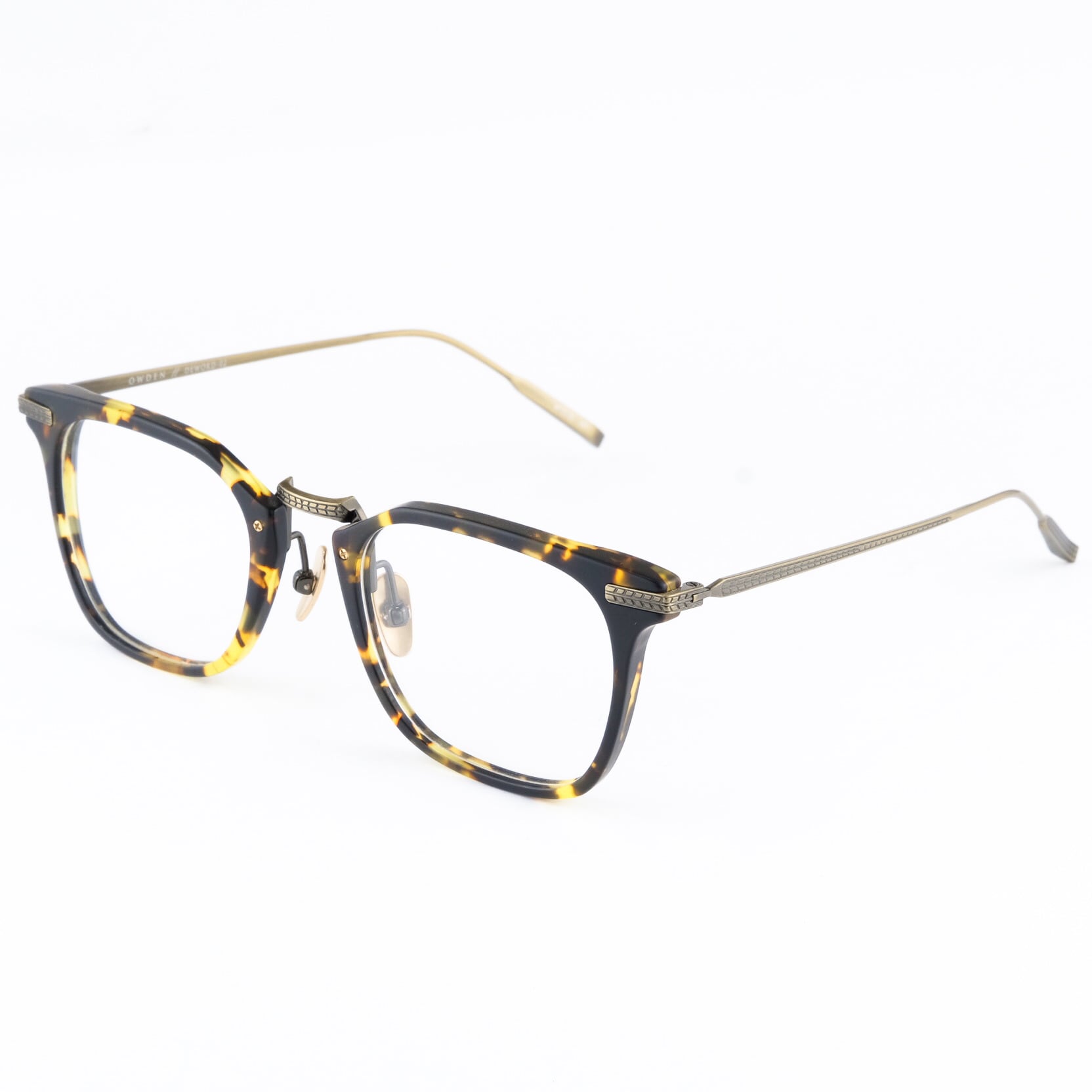 OWDEN オウデン メガネ DEWORD / TORTOISE SAND トートイズサンド