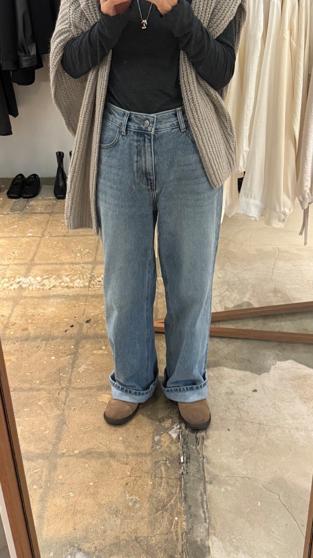 (予約) HAUS / Buffini denim pants