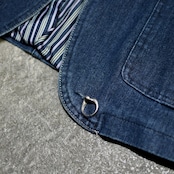 design denim tailored jacket