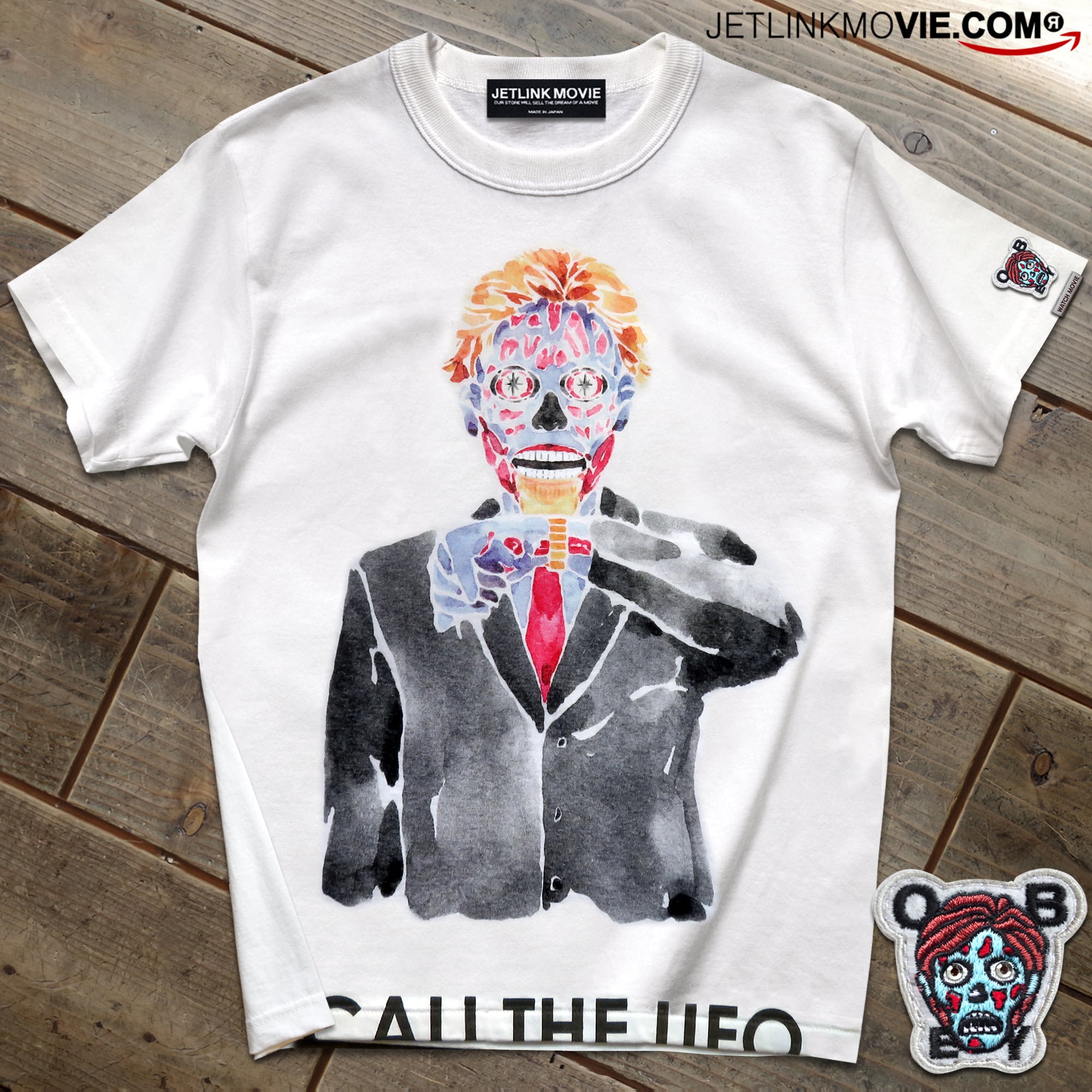 名作SF映画をテーマにCALL THE UFO T-SHIRTS Chapter_01 | JETLINK