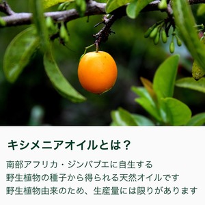 キシメニアオイル 100% オーガニック 不飽和脂肪酸 20ml入 天然 Pure Ximenia Oil 無添加 シリコンフリー 香料フリー 着色料フリー ジンバブエ