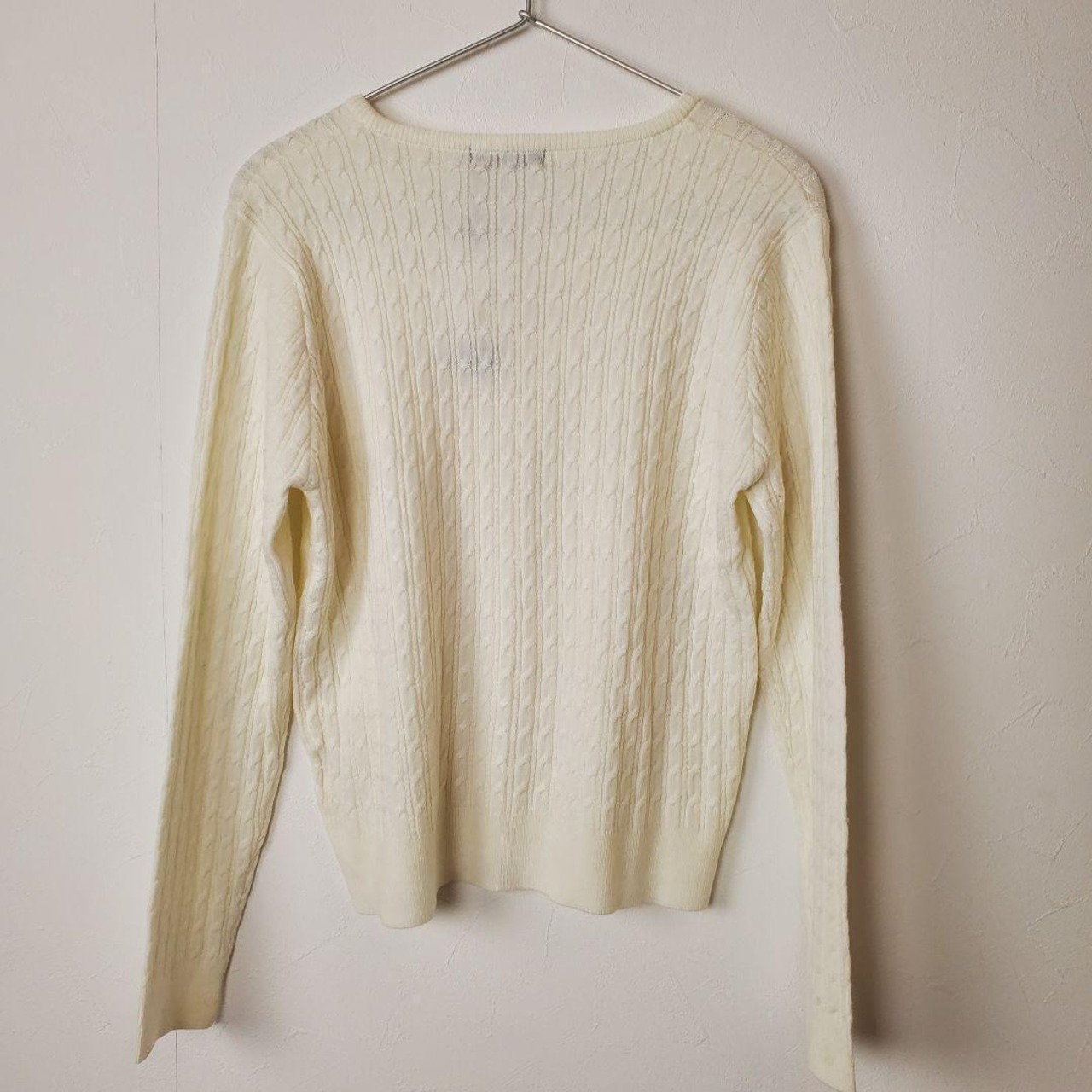 【USED】La　scence　ニットカーディガン　可愛い春コーデ可愛い　女子