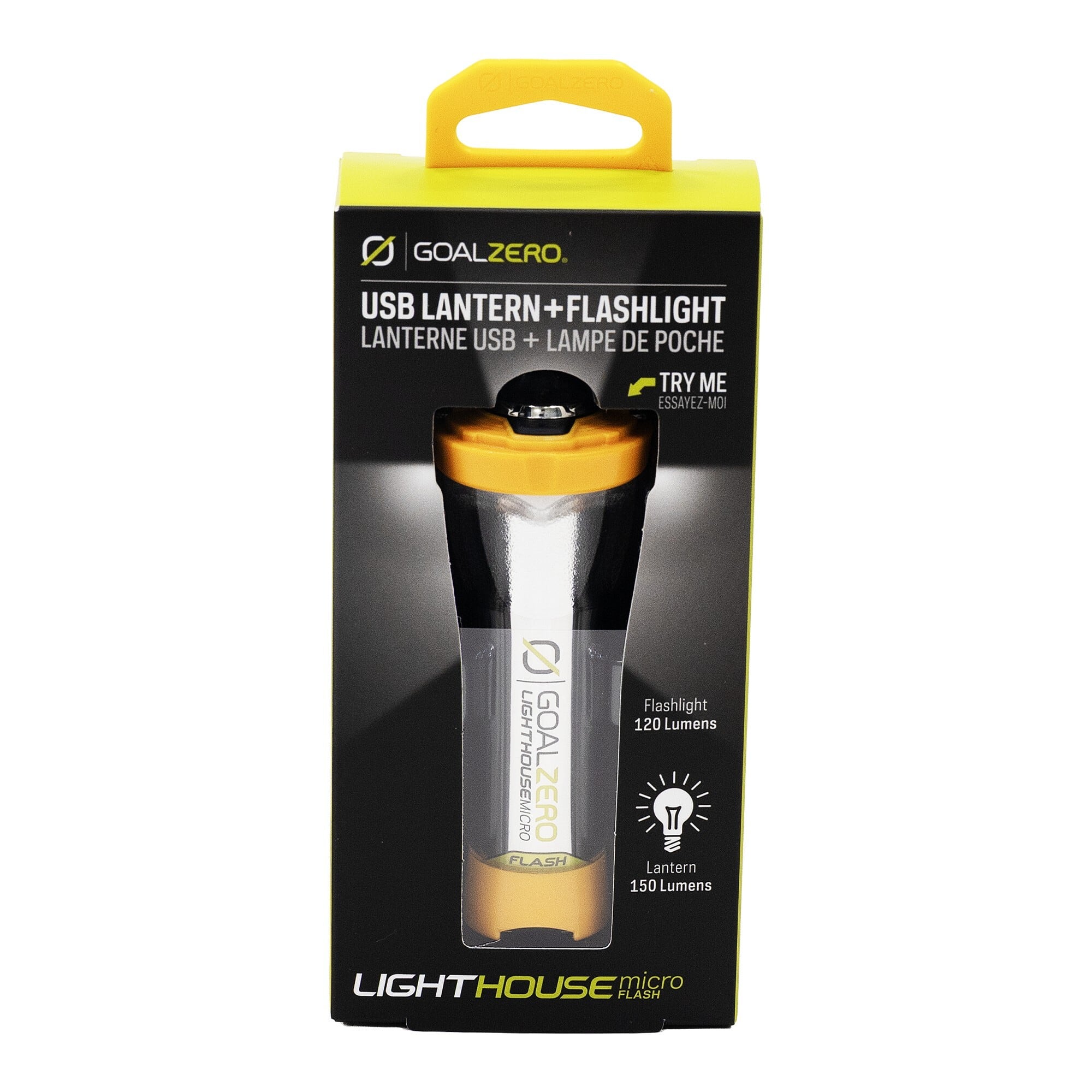 Goal Zero LEDランタンLIGHTHOUSE MICRO FLASH 限定カラー オレンジ
