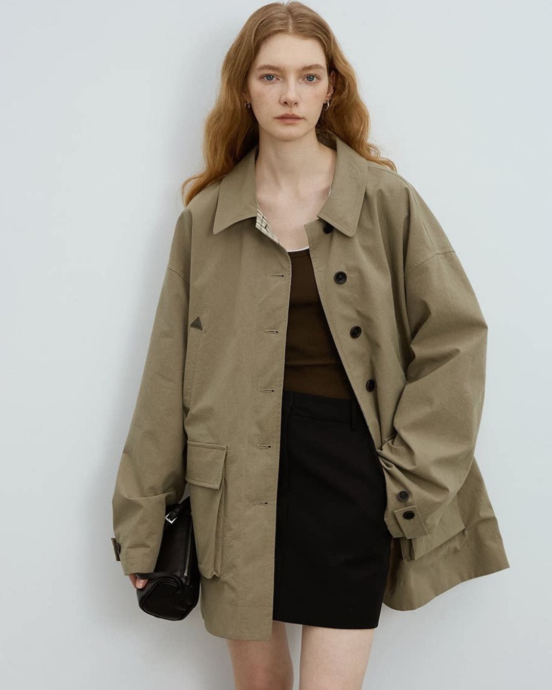 Cotton linen Overcoat