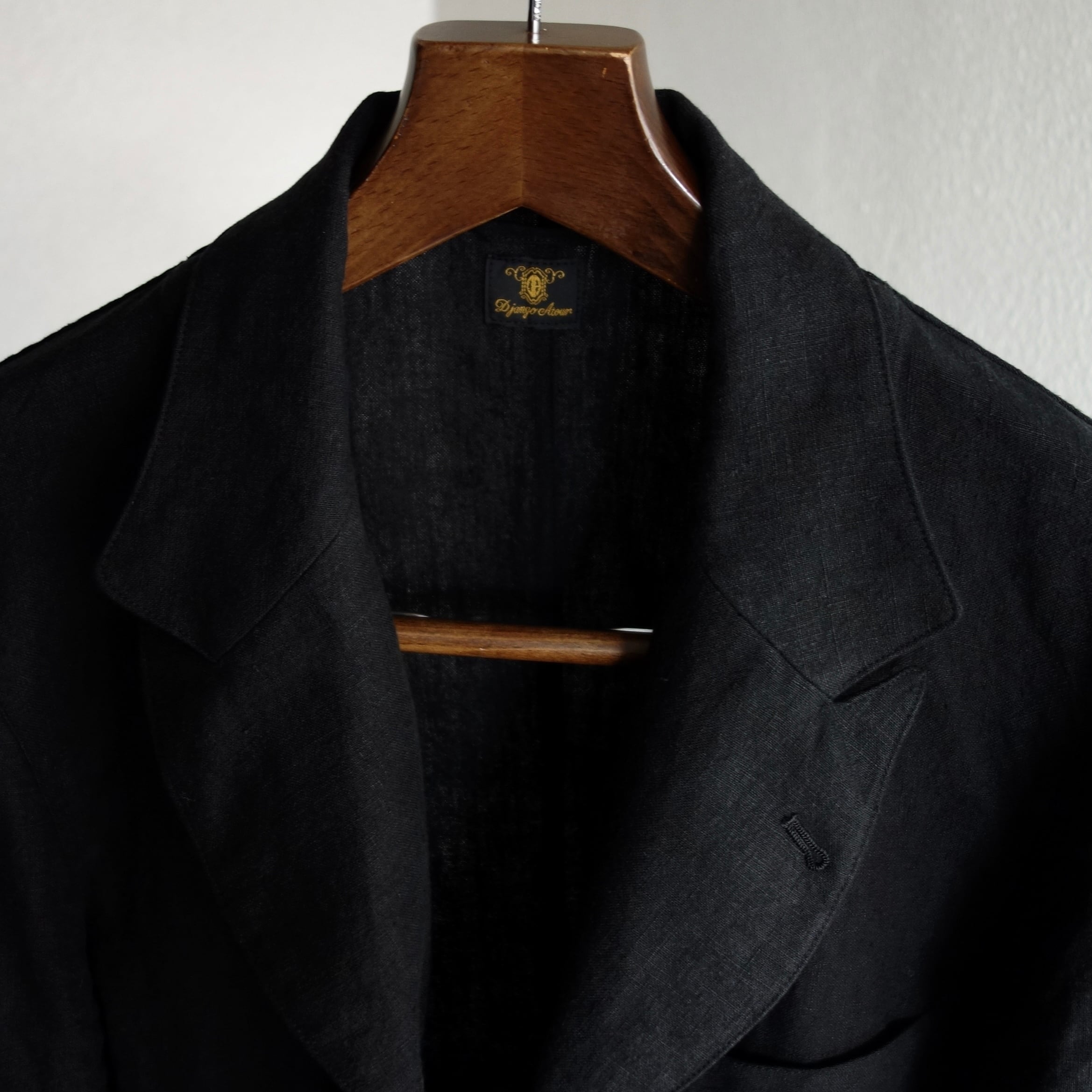 montparnasse belgium-linen jacket 2026 / belgium-black | ATELIER