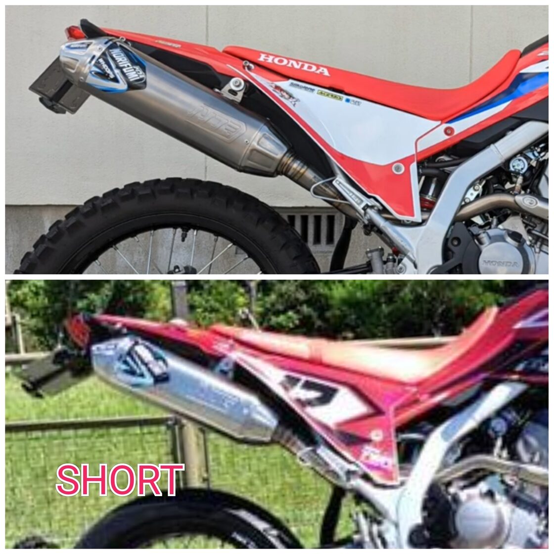 WHOOPS 【CRF250RALLY/250L MD47】 ☆チタンショート | Pay ID
